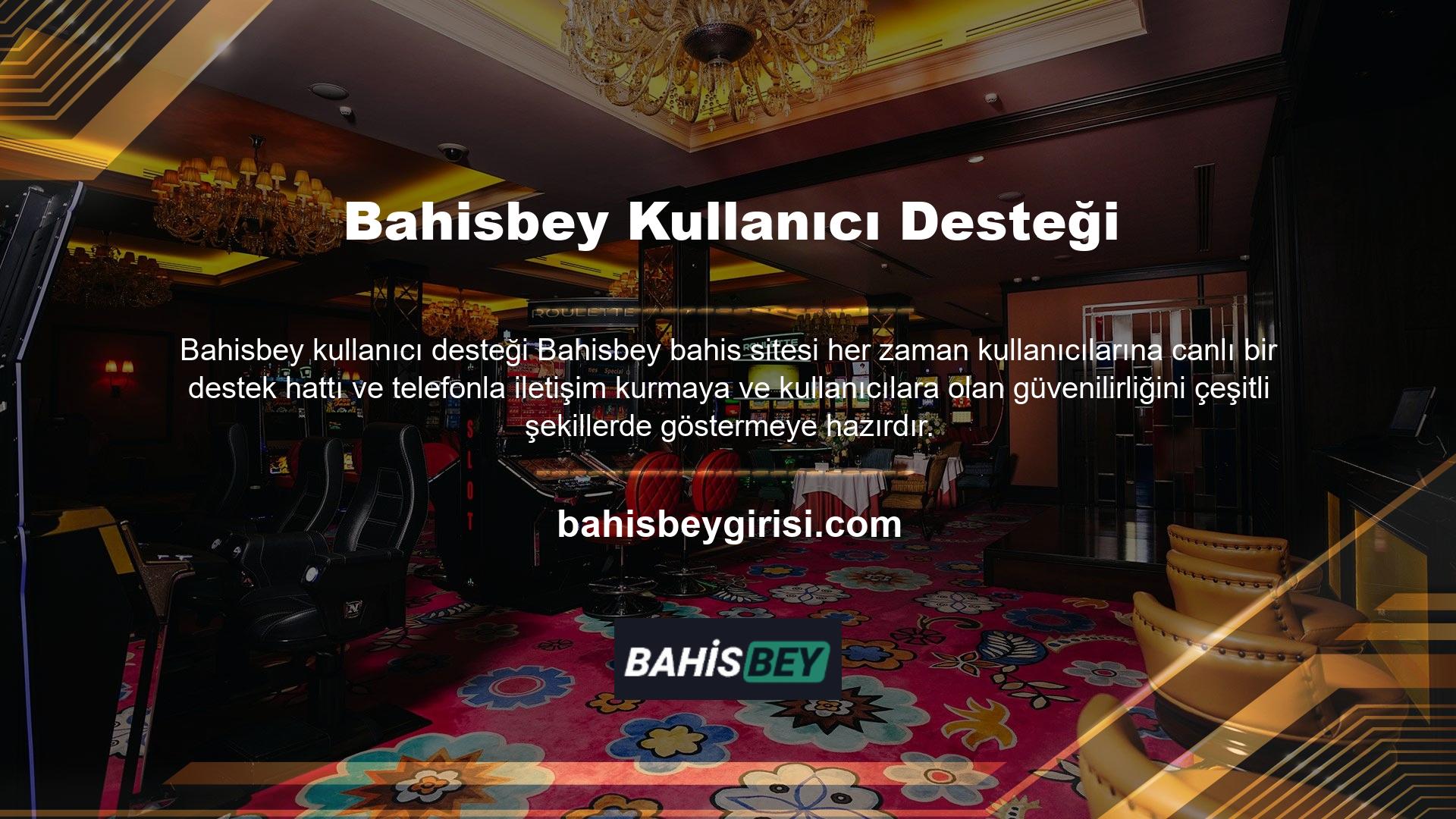 Bahisbey canlı bahis sitesi, bahis meraklıları yavaşlamadan hizmet eder